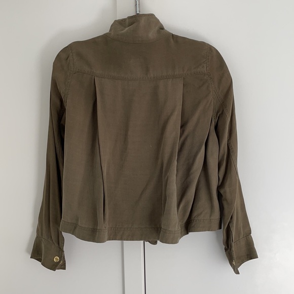 Club Monaco green bomber size XS - Picture 3 of 3